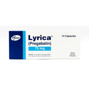 LYRICA 75MG CAP 14S