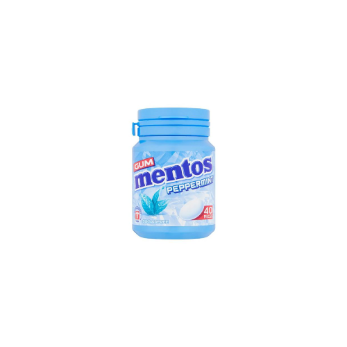 MENTOS PEPPERMINT JAR S/F 40PC