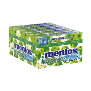 MENTOS INCREDIBLE CHEW FLAV GREEN APPLE