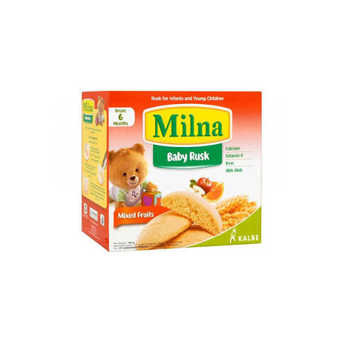 MILNA BABY RUSK MIX FRUIT 130G