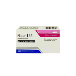 NAPA 125MG SUPPOSITORIES 1S