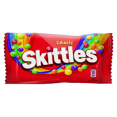 SKITTLES FRUITS CANDY 38G.