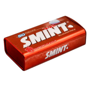 SMINT DROP S/FREE STRAWBERRY 50MINTS