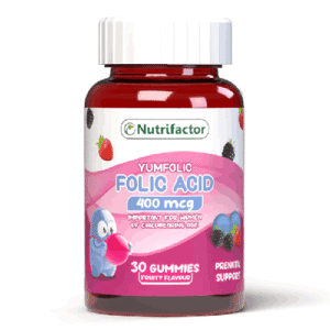 NUTRI/F YUMFOLIC FOLIC ACID GUMMIES 400MG 30S