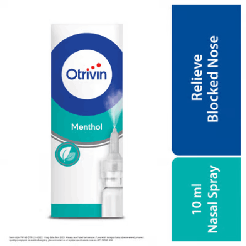 OTRIVIN MENTHOL 0.1% COLD N/SPRAY 10ML