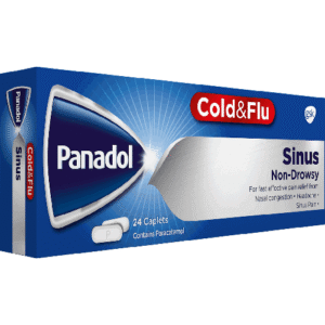 PANADOL COLD & FLU SINUS NON-DROWSY TAB 24S