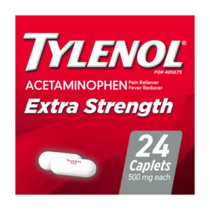TYLENOL EXTRA STR.500MG TAB 24S