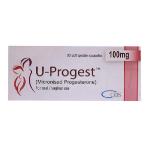 U-PROGEST 100MG CAP 30S