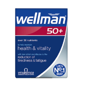 V/B WELLMAN 50PLUS TAB 30`S {IMP}