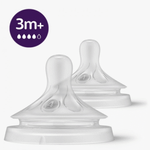 PHILIPS ANTI COLIC TEAT 3M+ NIPPLE SCY/763/02