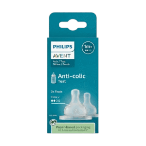 PHILIPS SILICONE NIPPLE 1M+ ANTI COLIC SCY762/02