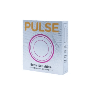 PULSE E/SENSITIVE CONDOMS 3S