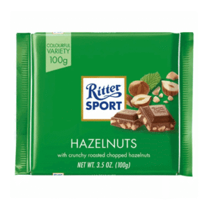 RITTER SPORT HAZELNUTS CHOCO 100G