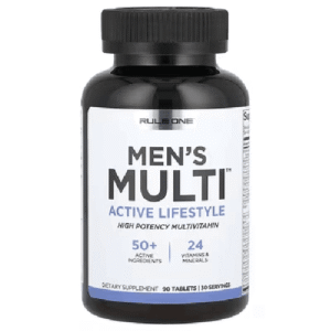 RULE ONE MENS MULTI ACTIVE 50+ TAB 90S