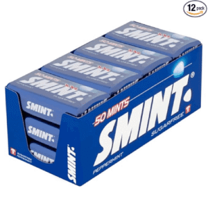 S MINT GUM SUGER FREE PEPPERMINT 50MINTS