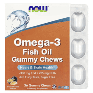 NOW OMEGA-3 FISH OIL GUMMY CHEWS 36S