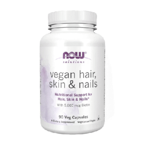 NOW VEGAN HAIR SKIN NAILS CAP 90S
