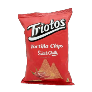 TRIOTOS TORTILLA CHIPS S/CHILLI  80G