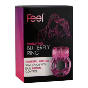 FEEL VIBRATING BUTTERFLY RING