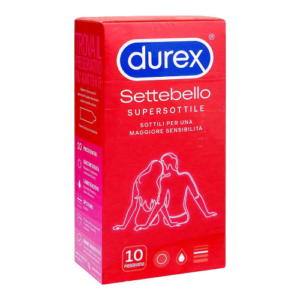DUREX CONDOM SETTEBELLO CLASSICO 10S UK